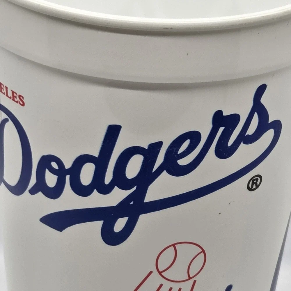 Vintage LA Dodgers ICEE Souvenir Cup Plastic Stadium Tumbler MLB‎ Baseball